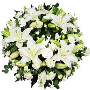 white-lily-wreath
