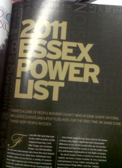 essex power list