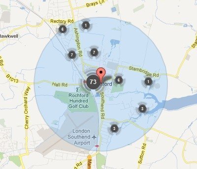 rochford crime map