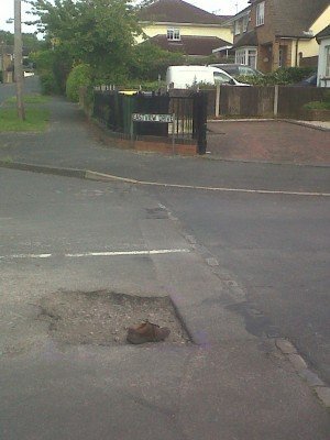 mortimer pothole