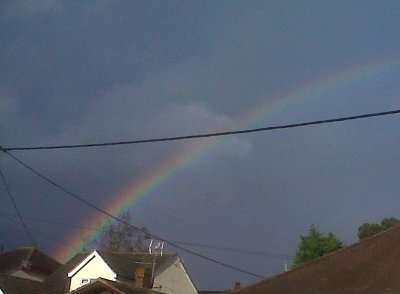 A rainbow over Rayleigh - Isaac Newton explained the rainbow but it was Lord Rayleigh who explained why the sky itself is blue.