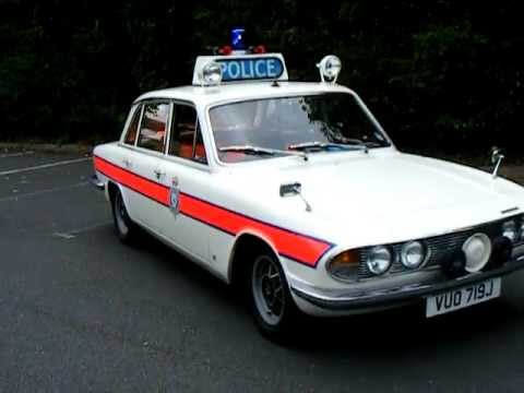 classic police car